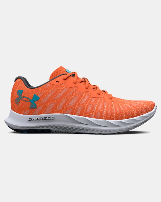 Men's UA Charged Breeze 2 Running Shoes, Orange, pdpMainDesktop image number 0